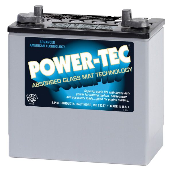 Power-Tec AGM Batteries - 12 VOLT BATTERIES - 8A22NF