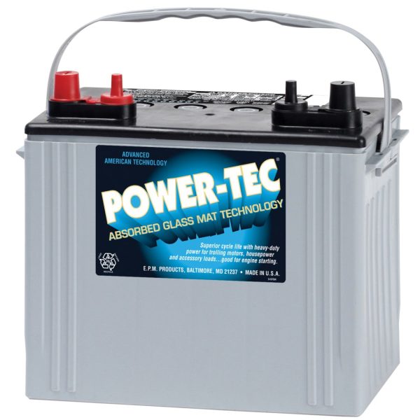 Power-Tec AGM Batteries - 12 VOLT BATTERIES - 8A24M