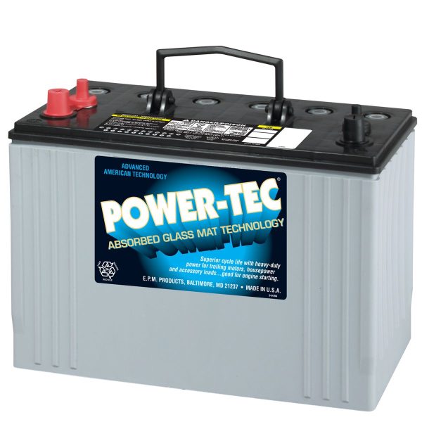 Power-Tec AGM Batteries - 12 VOLT BATTERIES - 8A31DTM