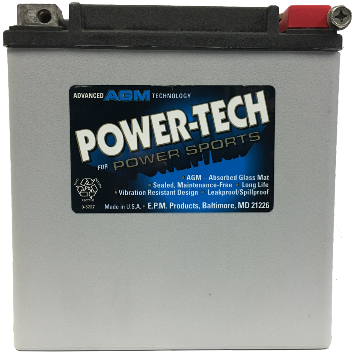 Power-Tec Power Sports Batteries - 12 VOLT BATTERIES - ETX30LA